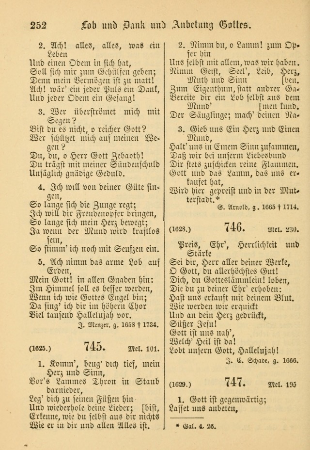 Gesangbuch der Evangelischen Brüdergemeinen in Nord Amerika (Neue vermehrte Aufl.) page 376