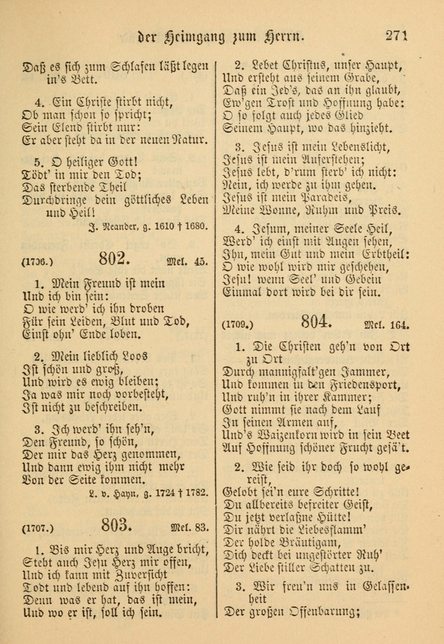 Gesangbuch der Evangelischen Brüdergemeinen in Nord Amerika (Neue vermehrte Aufl.) page 395