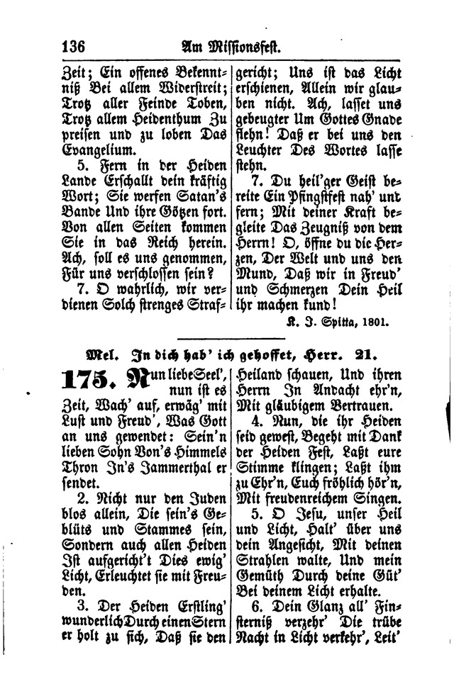 Gesangbuch für Gemeinden des Evangelisch-Lutherischen Bekenntnisses  page 138