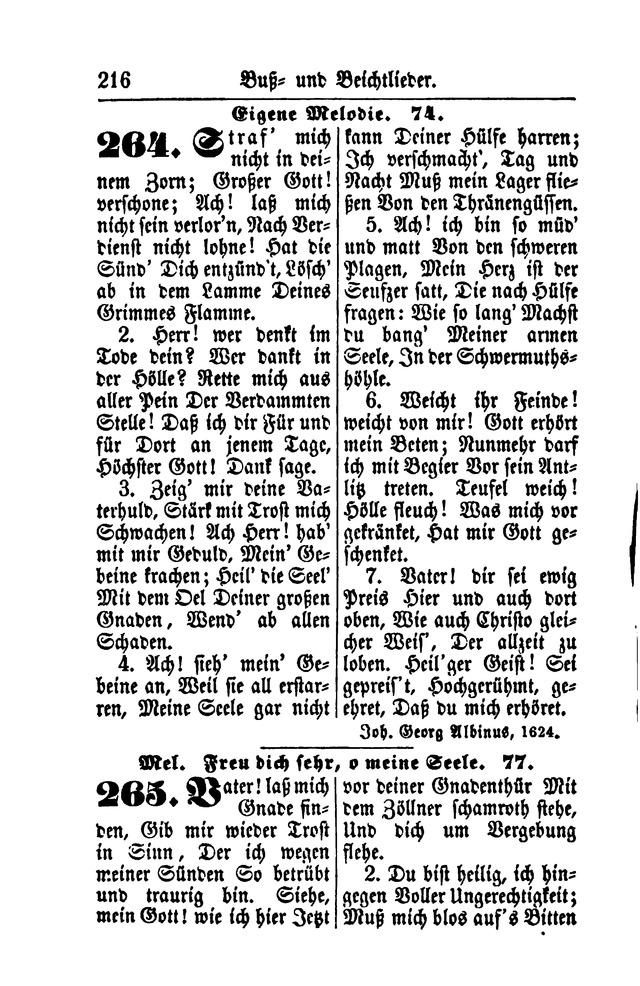 Gesangbuch für Gemeinden des Evangelisch-Lutherischen Bekenntnisses  page 218