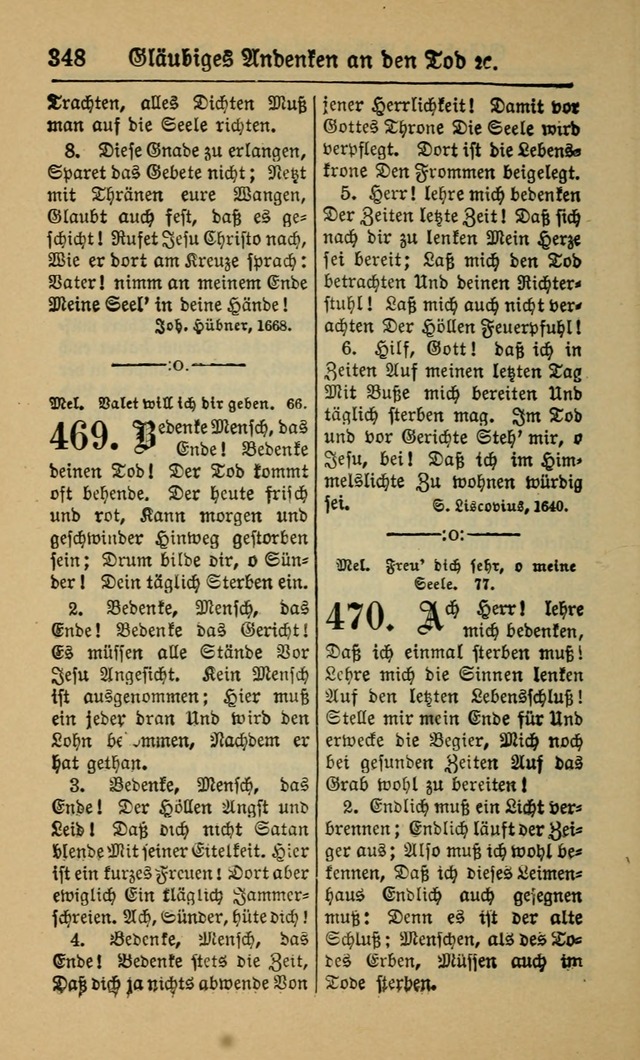Gesangbuch für Gemeinden des Evangelisch-Lutherischen Bekenntnisses (14th ed.) page 348