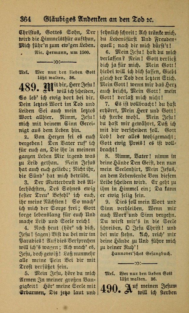 Gesangbuch für Gemeinden des Evangelisch-Lutherischen Bekenntnisses (14th ed.) page 366