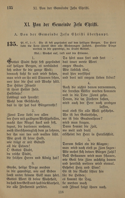 Gesangbuch: zum gottesdienstlichen und häuslichen Gebrauch in Evangelischen Mennoniten-Gemeinden (3rd ed.) page 118