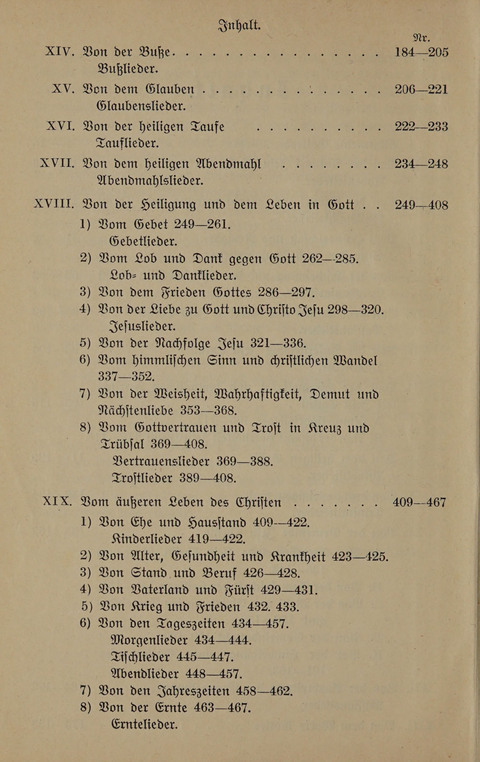 Gesangbuch: zum gottesdienstlichen und häuslichen Gebrauch in Evangelischen Mennoniten-Gemeinden (3rd ed.) page ix