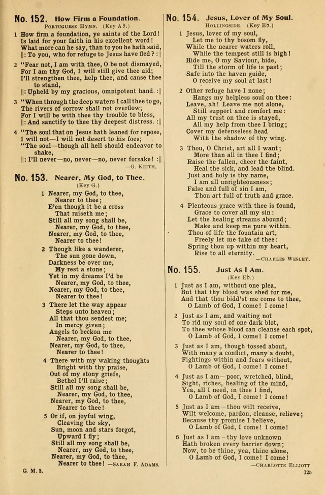 Gospel Gems Number 1 : One Hundred Eighty Sacred Selections for Religious Meetings page 115