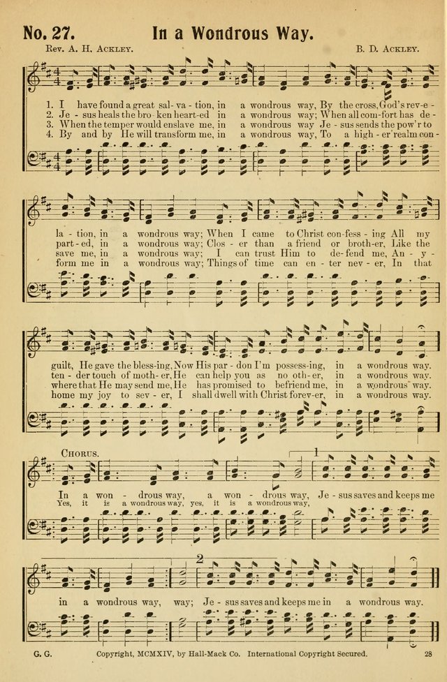 Gospel Gems Number 1 : One Hundred Eighty Sacred Selections for Religious Meetings page 26