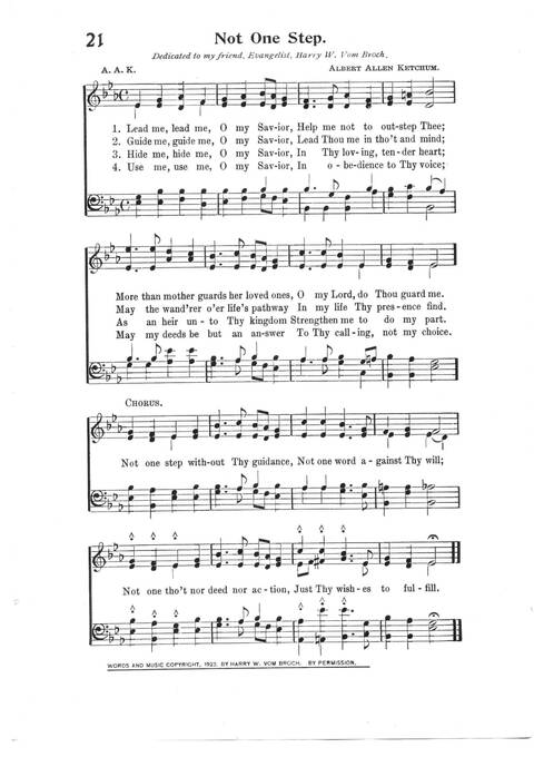 Glad Gospel Songs page 22