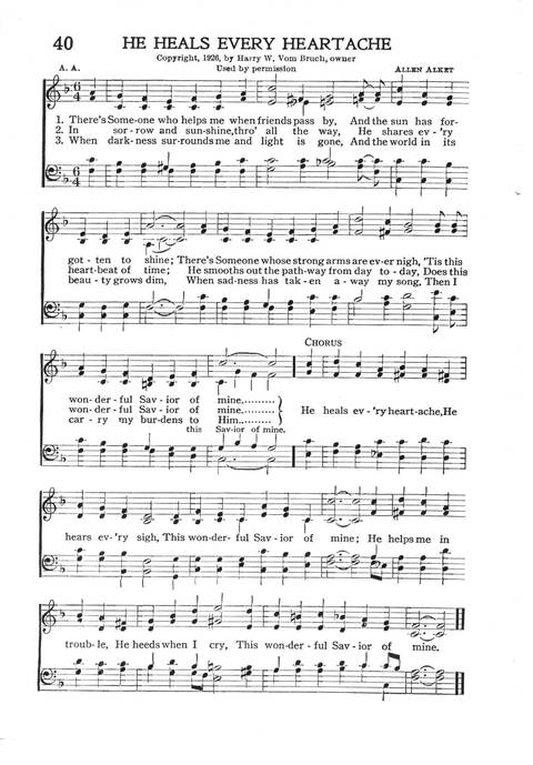 Glad Gospel Songs page 39