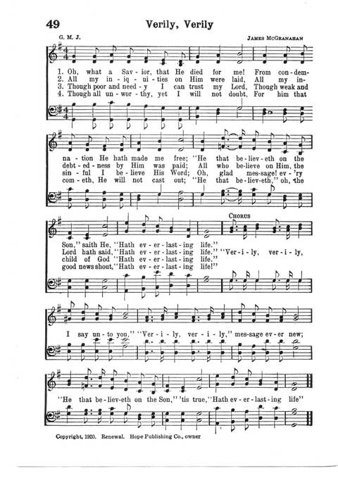 Glad Gospel Songs page 48