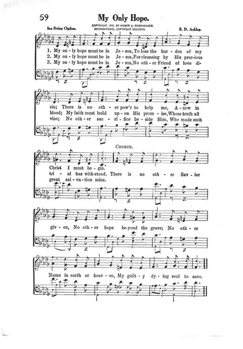 Glad Gospel Songs page 57