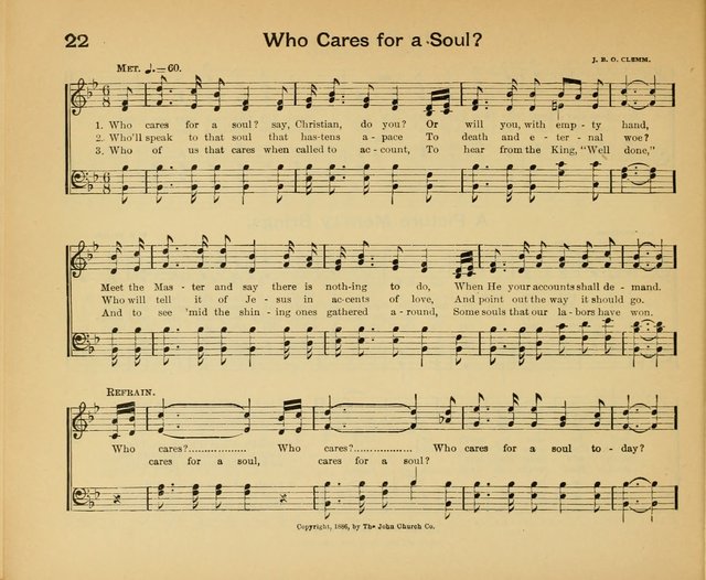 Garnered Gems: of Sunday School Song page 20