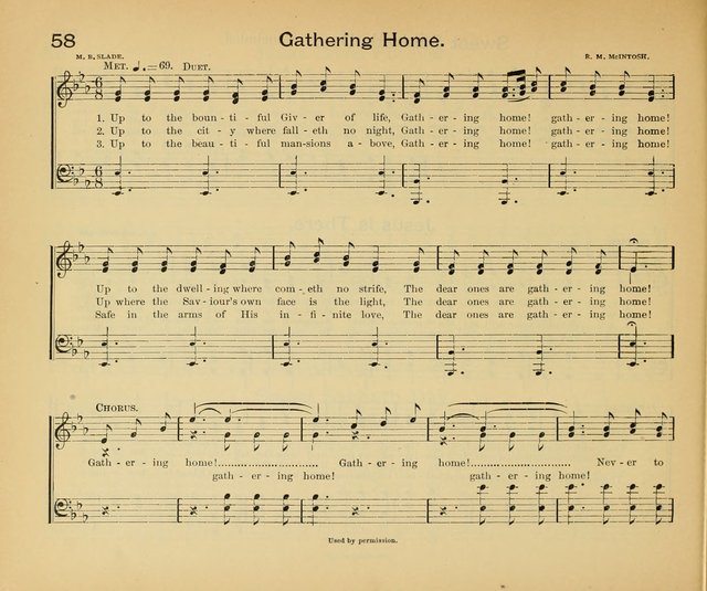 Garnered Gems: of Sunday School Song page 56