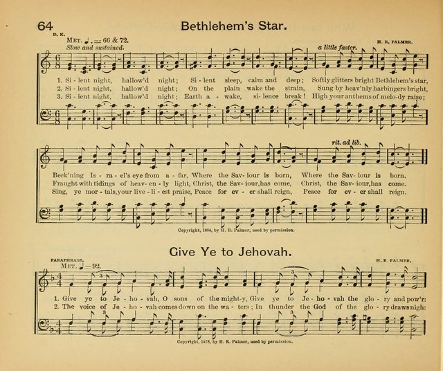 Garnered Gems: of Sunday School Song page 62