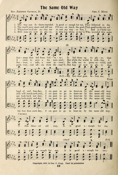 Genuine Gems of Sacred Song page 10