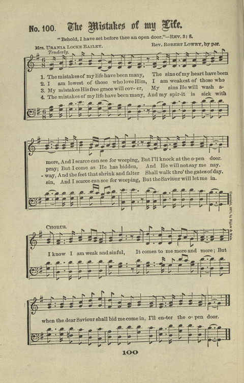 Gospel Hymns Nos. 1 to 6 page 100