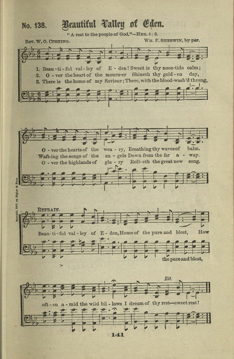 Gospel Hymns Nos. 1 to 6 page 141