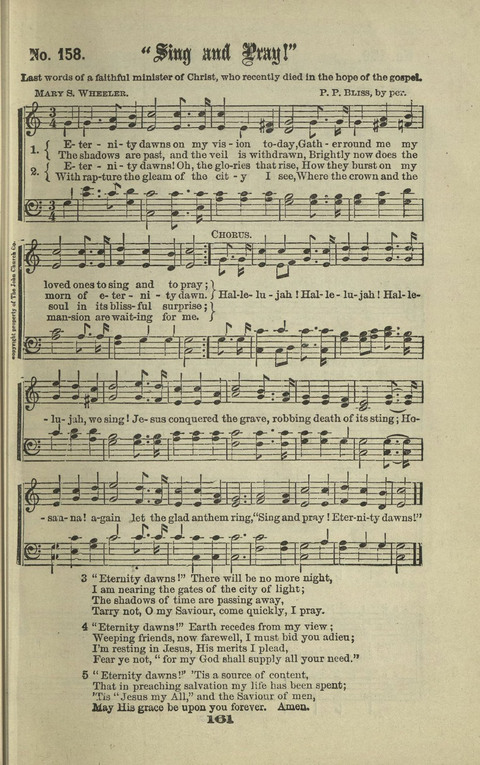 Gospel Hymns Nos. 1 to 6 page 161