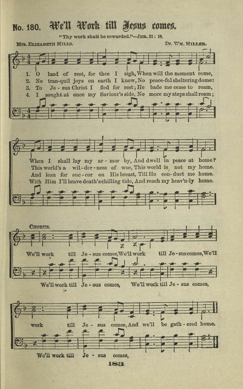 Gospel Hymns Nos. 1 to 6 page 183