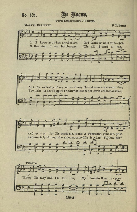 Gospel Hymns Nos. 1 to 6 page 184