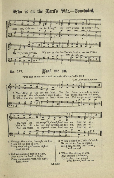 Gospel Hymns Nos. 1 to 6 page 243