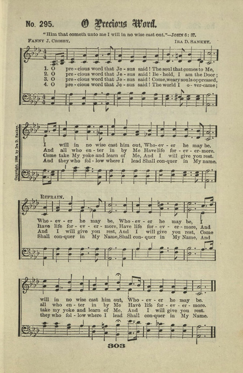 Gospel Hymns Nos. 1 to 6 page 303