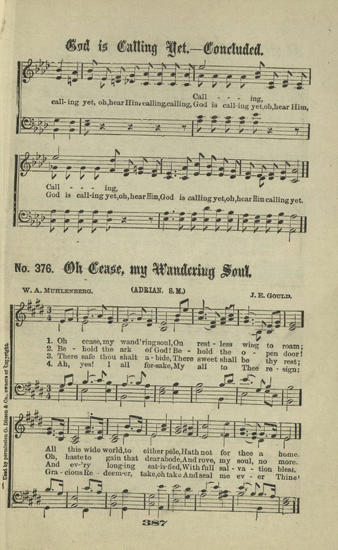 Gospel Hymns Nos. 1 to 6 page 387