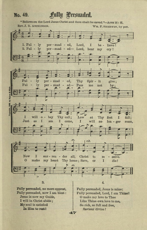 Gospel Hymns Nos. 1 to 6 page 47