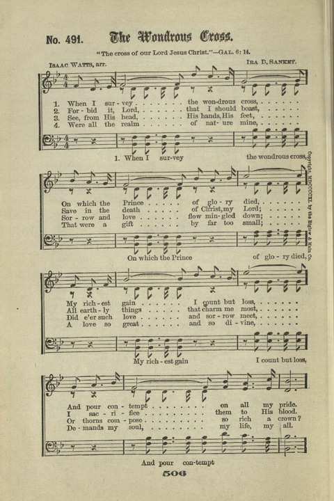 Gospel Hymns Nos. 1 to 6 page 506