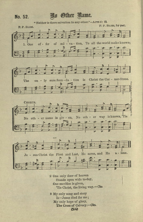 Gospel Hymns Nos. 1 to 6 page 52