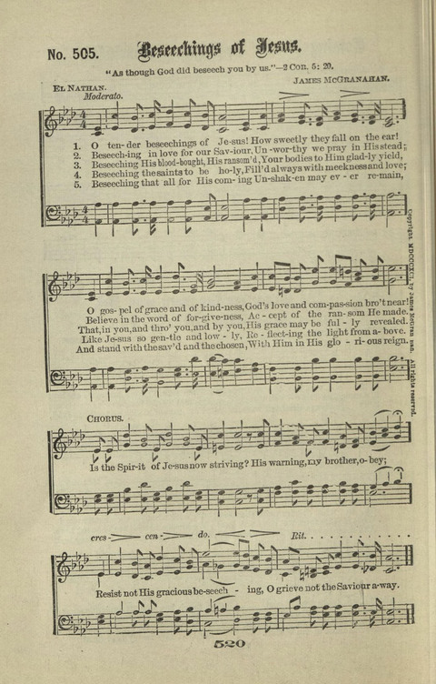 Gospel Hymns Nos. 1 to 6 page 520