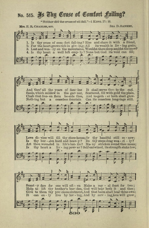 Gospel Hymns Nos. 1 to 6 page 530