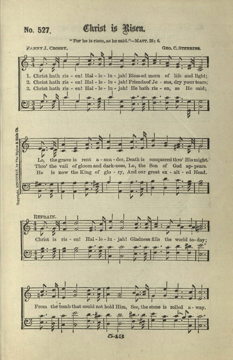 Gospel Hymns Nos. 1 to 6 page 543