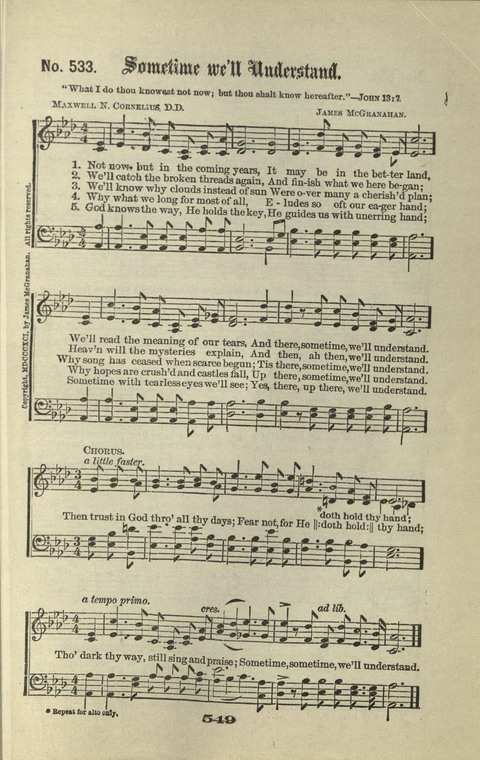 Gospel Hymns Nos. 1 to 6 page 549