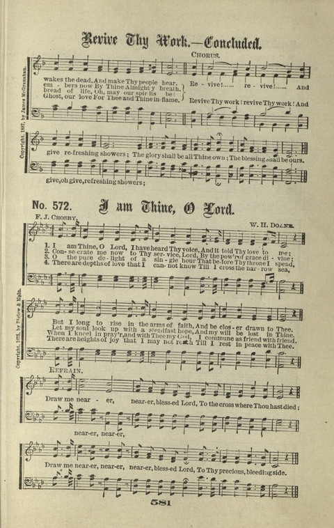 Gospel Hymns Nos. 1 to 6 page 581