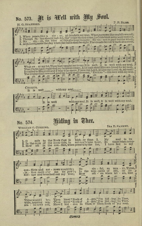 Gospel Hymns Nos. 1 to 6 page 582