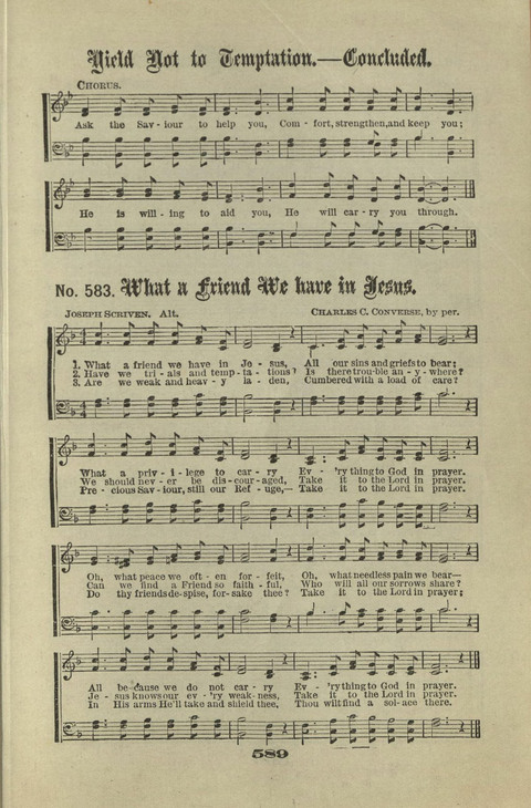 Gospel Hymns Nos. 1 to 6 page 589