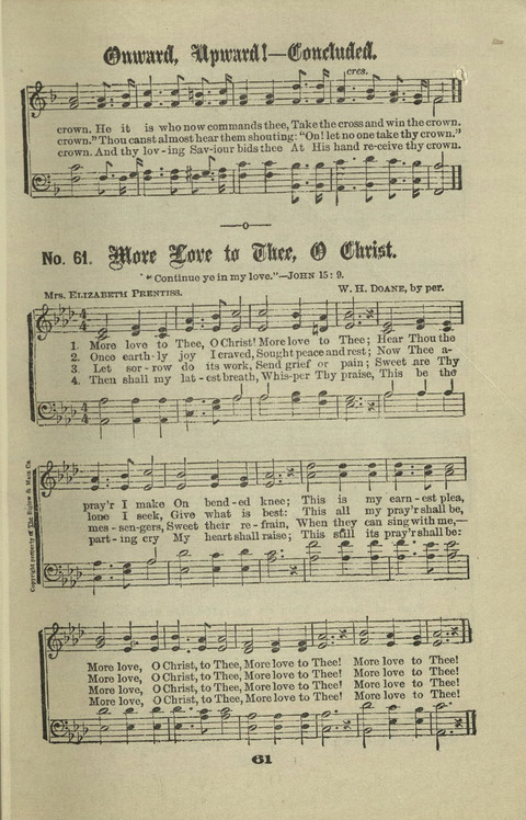 Gospel Hymns Nos. 1 to 6 page 61