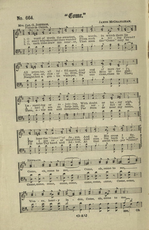 Gospel Hymns Nos. 1 to 6 page 642