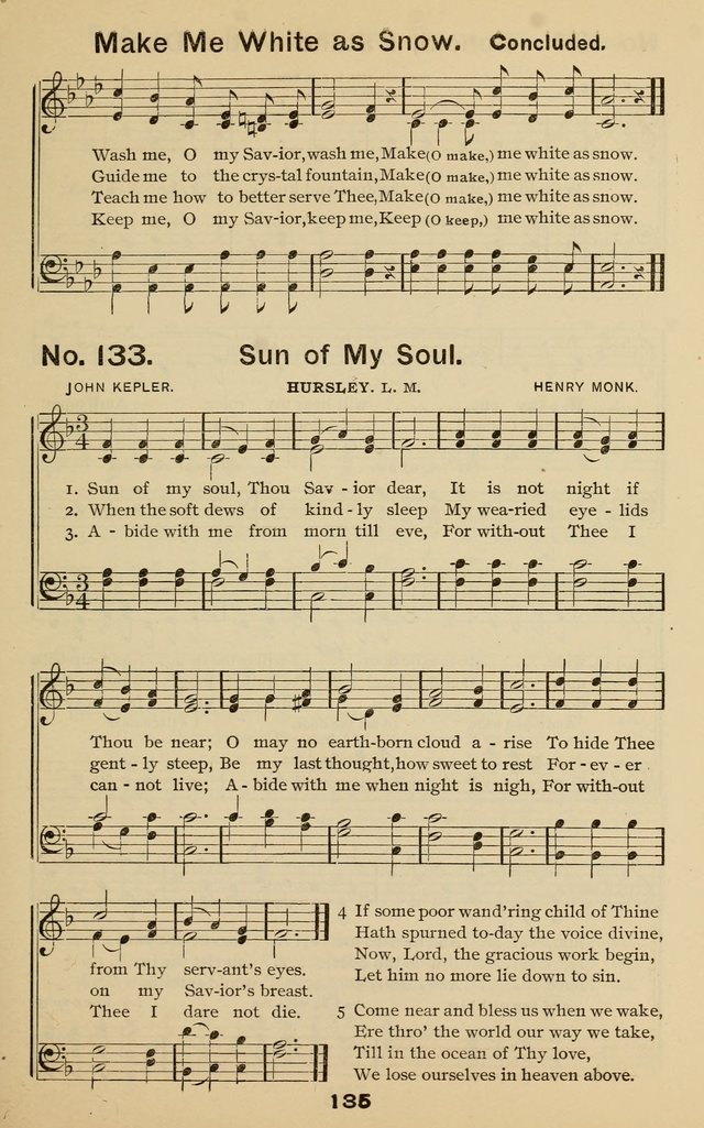 The Gospel Hymnal: for Sunday school and church work page 135