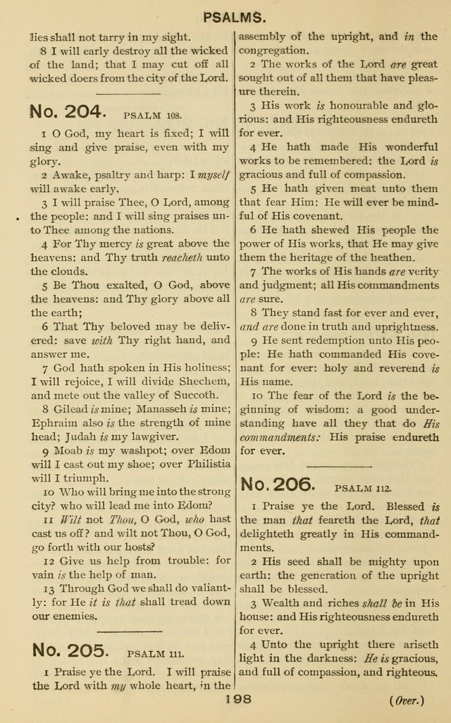 The Gospel Hymnal: for Sunday school and church work page 198
