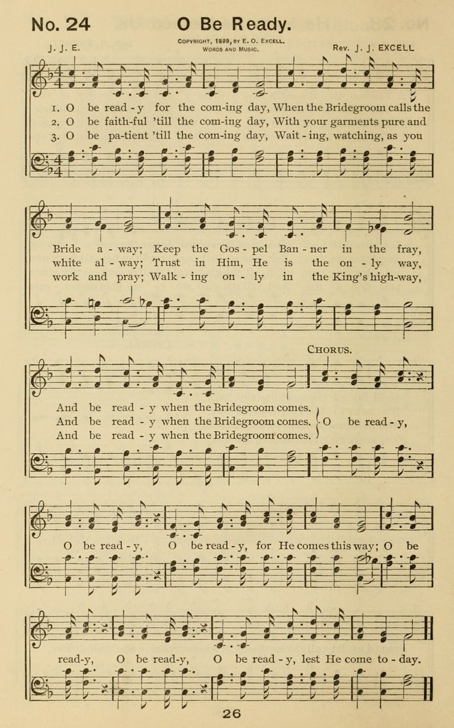 The Gospel Hymnal: for Sunday school and church work page 26