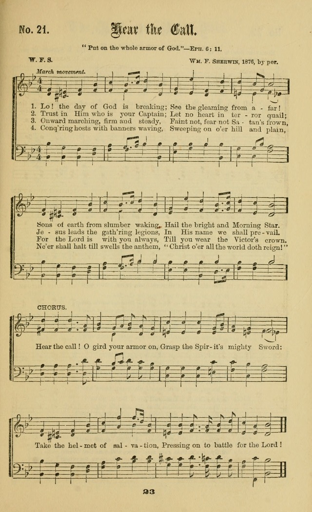 Gospel Hymns No. 2: as used by them in gospel meetings page 23