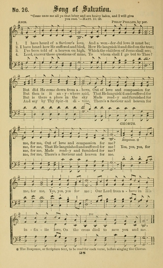 Gospel Hymns No. 2: as used by them in gospel meetings page 28