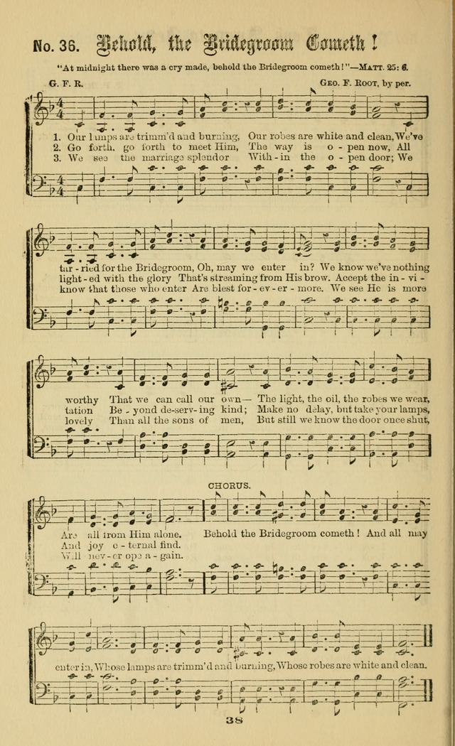 Gospel Hymns No. 2: as used by them in gospel meetings page 38