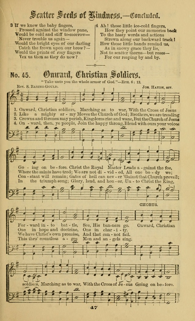 Gospel Hymns No. 2: as used by them in gospel meetings page 47