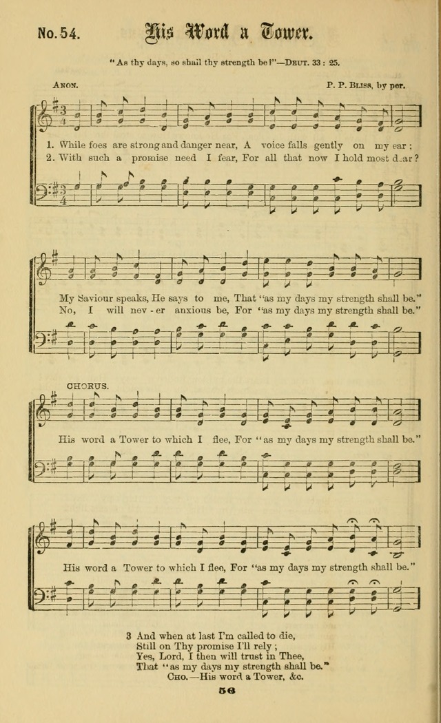 Gospel Hymns No. 2: as used by them in gospel meetings page 56