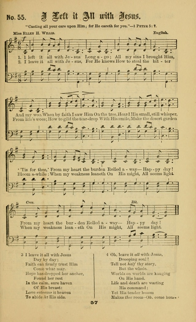 Gospel Hymns No. 2: as used by them in gospel meetings page 57