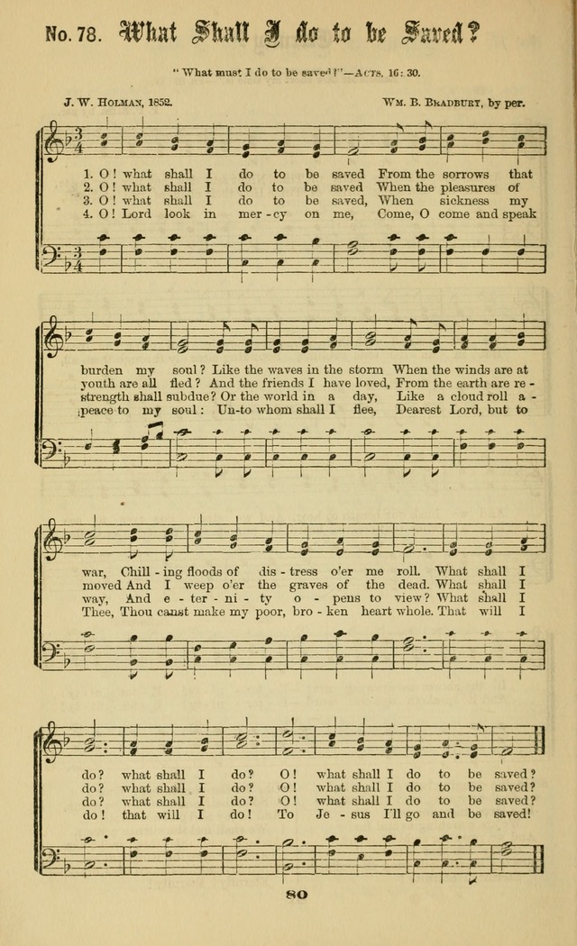 Gospel Hymns No. 2: as used by them in gospel meetings page 80