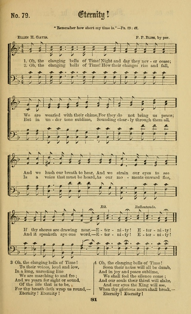 Gospel Hymns No. 2: as used by them in gospel meetings page 81