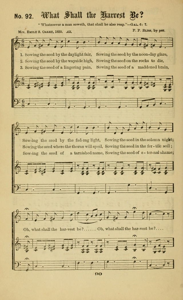 Gospel Hymns No. 2: as used by them in gospel meetings page 90